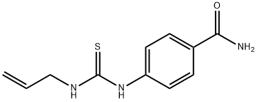 4-(3-烯丙基硫脲基)苯甲酰胺