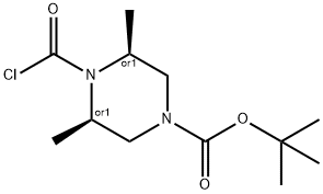 (3R,5S)-REL-4-(氯甲酰基)-3,5-二甲基-1-哌嗪羧酸叔丁酯
