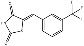 (5Z)-5-[[3-(TRIFLUOROMETHYL)PHENYL]METHYLENE]-2,4-THIAZOLIDINEDIONE