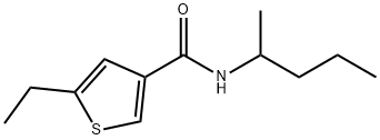 3-Thiophenecarboxamide,5-ethyl-N-(1-methylbutyl)-(9CI)