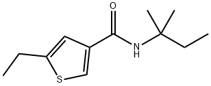 3-Thiophenecarboxamide,N-(1,1-dimethylpropyl)-5-ethyl-(9CI)