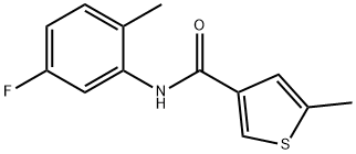 3-Thiophenecarboxamide,N-(5-fluoro-2-methylphenyl)-5-methyl-(9CI)