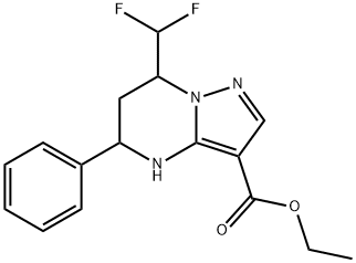 7-(二氟甲基)-5-苯基-4,5,6,7-四氢吡唑[1,5-A]嘧啶-3-甲酸乙酯