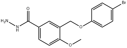 3-((4-溴苯氧基)甲基)-4-甲氧基苯甲酰肼