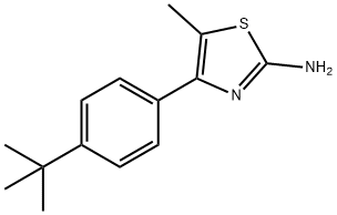 4-(4-叔丁基苯基)-5-甲基-1,3-噻唑-2-胺