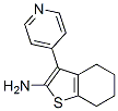 Benzo[b]thiophen-2-amine, 4,5,6,7-tetrahydro-3-(4-pyridinyl)- (9CI)