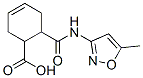 3-Cyclohexene-1-carboxylicacid,6-[[(5-methyl-3-isoxazolyl)amino]carbonyl]-