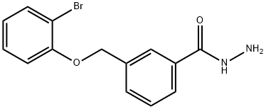 3-(2-溴-苯氧基甲基)-苯甲酸酰肼