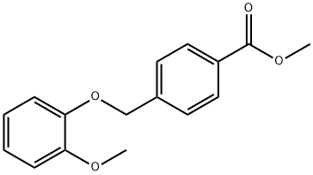 methyl 4-(2-methoxyphenoxymethyl)benzoate