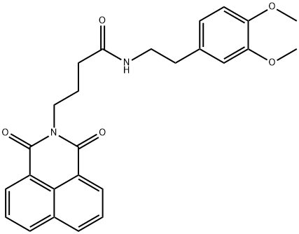 N-(3,4-dimethoxyphenethyl)-4-(1,3-dioxo-1H-benzo[de]isoquinolin-2(3H)-yl)butanamide