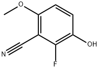 Benzonitrile, 2-fluoro-3-hydroxy-6-methoxy- (9CI)