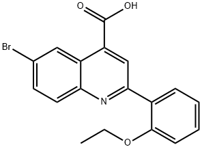 6-溴-2-(2-乙氧苯基)-喹啉-4-羧酸