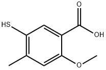 5-mercapto-2-methoxy-4-methylbenzoic acid