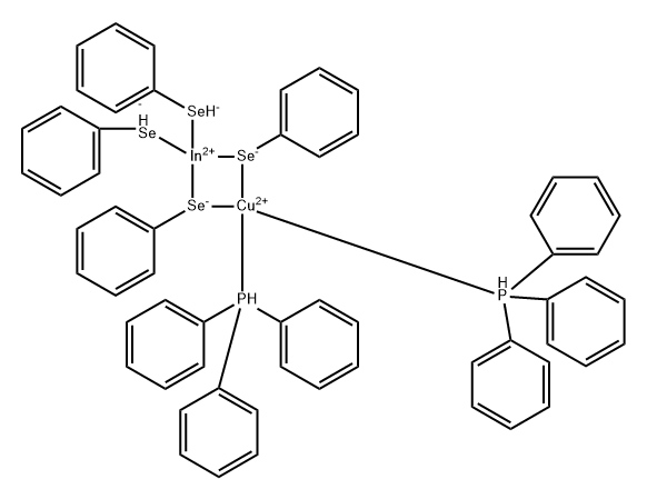 INDIUM COPPER BIS(TRIPHENYLSELENATE)TRIPHENYLPHOSPHINE COMPLEX