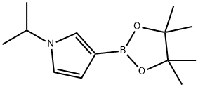 1-异丙基-3-(4,4,5,5-四甲基-1,3,2-二氧硼杂环戊烷-2-基)-1H-吡咯