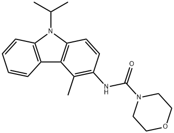 N-[4-甲基-9-(1-甲基乙基)-9H-咔唑-3-基]-4-吗啉甲酰胺
