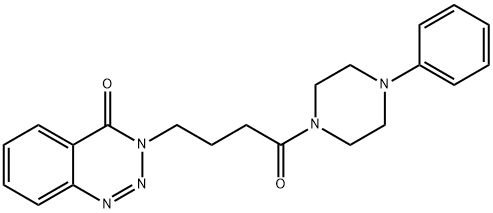 3-(4-oxo-4-(4-phenylpiperazin-1-yl)butyl)benzo[d][1,2,3]triazin-4(3H)-one