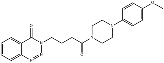3-(4-(4-(4-methoxyphenyl)piperazin-1-yl)-4-oxobutyl)benzo[d][1,2,3]triazin-4(3H)-one