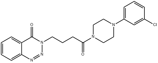 3-(4-(4-(3-chlorophenyl)piperazin-1-yl)-4-oxobutyl)benzo[d][1,2,3]triazin-4(3H)-one