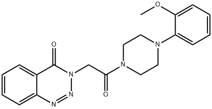 3-(2-(4-(2-methoxyphenyl)piperazin-1-yl)-2-oxoethyl)benzo[d][1,2,3]triazin-4(3H)-one