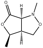 3H,6H-Furo[3,4-c]isoxazol-6-one,tetrahydro-1,4-dimethyl-,(3aS,4R,6aS)-(9CI)