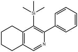 3-PHENYL-4-TRIMETHYLSILANYL-5,6,7,8-TETRAHYDRO-ISOQUINOLINE