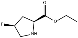 L-Proline, 4-fluoro-, ethyl ester, (4S)- (9CI)