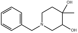 3,4-Piperidinediol, 4-methyl-1-(phenylmethyl)- (9CI)