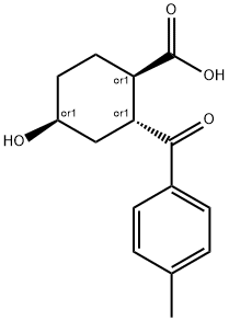 (1R,2R,4S)-REL-4-HYDROXY-2-(4-METHYL-BENZOYL)-CYCLOHEXANECARBOXYLIC ACID