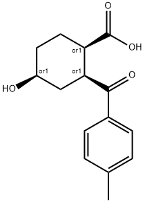 (1R,2S,4S)-REL-4-HYDROXY-2-(4-METHYL-BENZOYL)-CYCLOHEXANECARBOXYLIC ACID