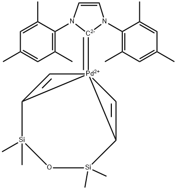 [1,3-双(2,6-二异丙基苯)咪唑-2-基][,3-二乙烯基-1,1,3,3,-四甲基二硅氧烷]钯(0)