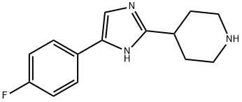 PIPERIDINE, 4-[5-(4-FLUOROPHENYL)-1H-IMIDAZOL-2-YL]-