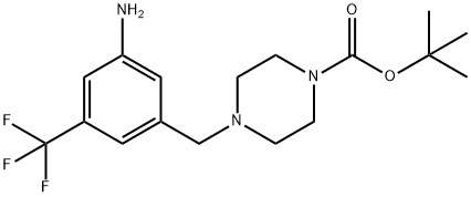 3-(4-Boc-piperazin-1-yl-methyl)-5-trifluoromethylaniline