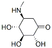 Cyclohexanone, 2,3,4-trihydroxy-5-(methylamino)-, (2R,3S,4R,5S)- (9CI)