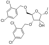 1-O-甲基-3,5-二-O-(2,4-二氯苯甲基)-2-甲基-alpha-D-呋喃核糖苷