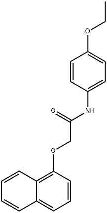 N-(4-ethoxyphenyl)-2-(1-naphthyloxy)acetamide