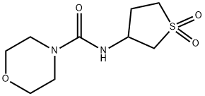 4-Morpholinecarboxamide,N-(tetrahydro-1,1-dioxido-3-thienyl)-(9CI)