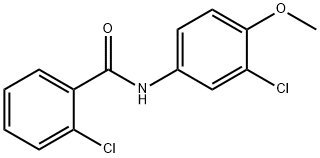 2-氯-N-(3-氯-4-甲氧基苯基)苯甲酰胺