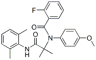 Benzamide, N-[2-[(2,6-dimethylphenyl)amino]-1,1-dimethyl-2-oxoethyl]-2-fluoro-N-(4-methoxyphenyl)- (9CI)