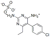 5-(4-chlorophenyl)-6-ethylpyrimidine-2,4-diammonium sulphate