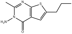 3-氨基-2-甲基-6-丙基噻吩并[2,3-D]嘧啶-4(3H)-酮