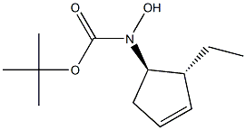 Carbamic acid, [(1R,2R)-2-ethyl-3-cyclopenten-1-yl]hydroxy-, 1,1-dimethylethyl ester, rel- (9CI)