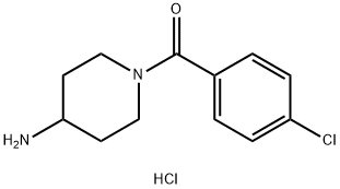 (4-氨基哌啶-1-基)(4-氯苯基)甲酮盐酸盐