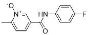 3-Pyridinecarboxamide,N-(4-fluorophenyl)-6-methyl-,1-oxide(9CI)