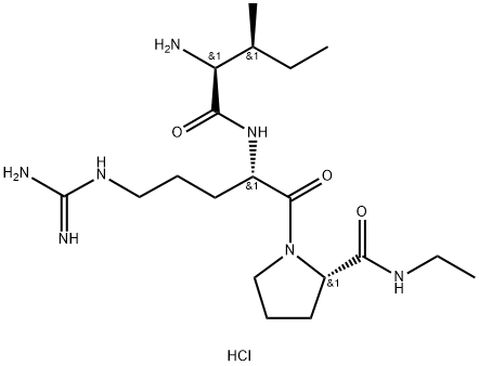 ISOLEUCYLARGINYL(N-ETHYLPROLINAMIDE) DIHYDROCHLORIDE