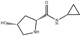 2-Pyrrolidinecarboxamide,N-cyclopropyl-4-hydroxy-,(2R,4R)-(9CI)