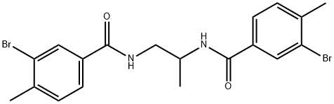 N,N'-1,2-propanediylbis(3-bromo-4-methylbenzamide)