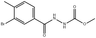 methyl 2-(3-bromo-4-methylbenzoyl)hydrazinecarboxylate