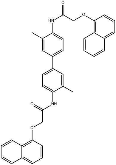 N,N'-(3,3'-dimethyl-4,4'-biphenyldiyl)bis[2-(1-naphthyloxy)acetamide]