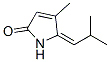 2H-Pyrrol-2-one, 1,5-dihydro-4-methyl-5-(2-methylpropylidene)-, (5E)- (9CI)